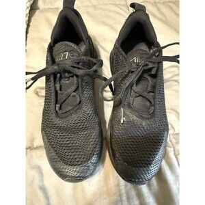 Nike Air Max 270 Low Triple Black Size 3Y Youth Boy Girl